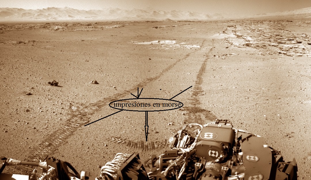 Rodadas del Curiosity en Marte